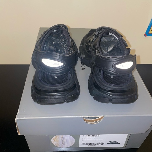 Authentic Balenciaga Track Sandals. - Picture 3 of 4